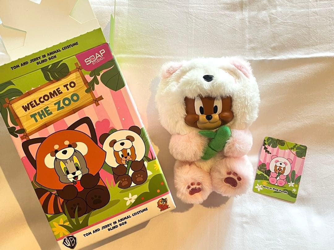 希少！トム&ジェリーwelcome to the zooシークレットピンクパンダ