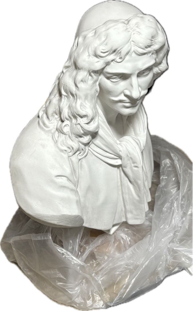 石膏像 モリエール