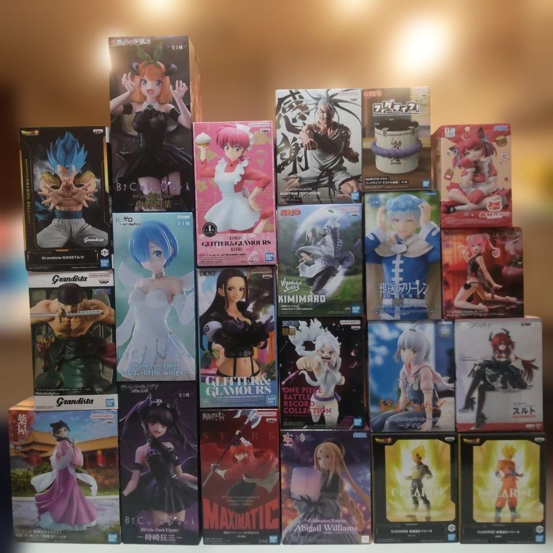 最新プライズフィギュアまとめ売り２１体セット