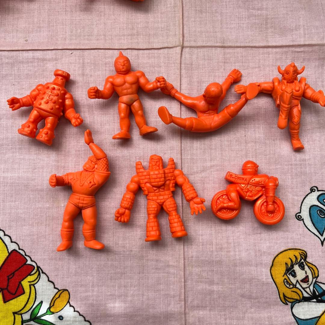 キン肉マン　キン消しオレンジバージョン