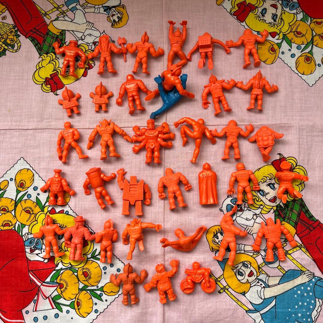 キン肉マン　キン消しオレンジバージョン