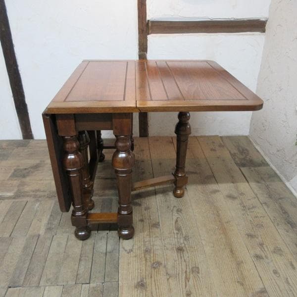 イギリス アンティーク 家具 ゲートレッグテーブル ダイニング 英国 6062e