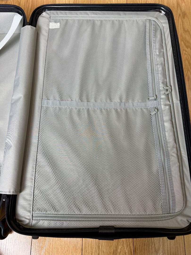 無印良品 キャリーケース バーを自由に調節できる ハード スーツケース 72L