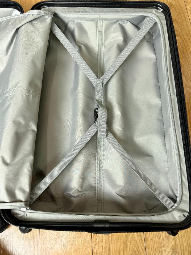 無印良品 キャリーケース バーを自由に調節できる ハード スーツケース 72L