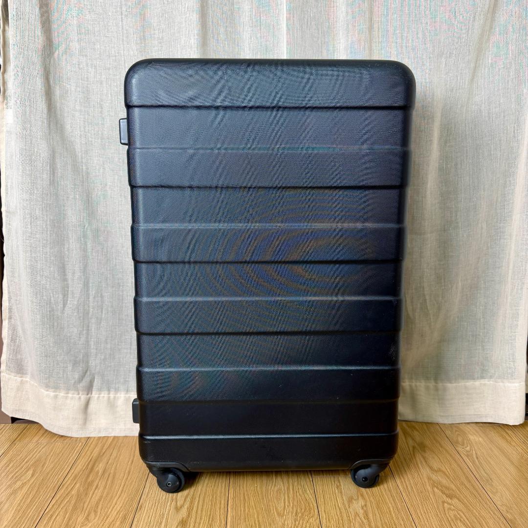 無印良品 キャリーケース バーを自由に調節できる ハード スーツケース 72L
