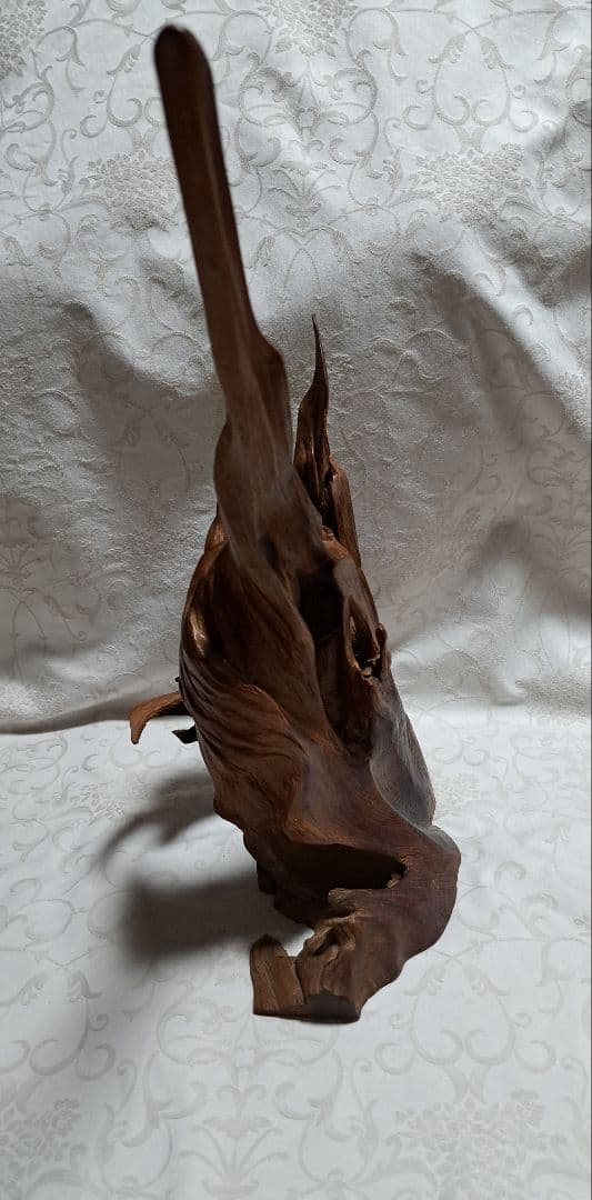 屋久杉　2組組み合わせ　飾り置物