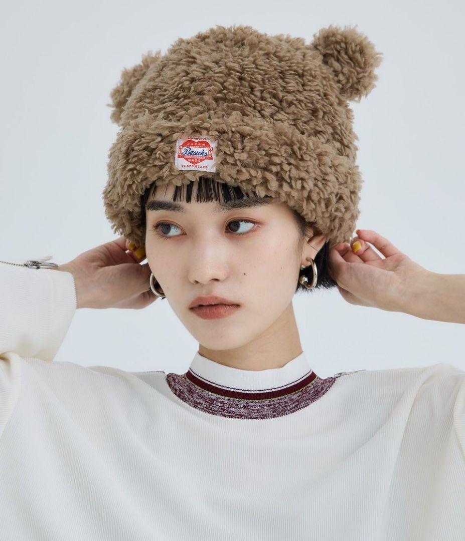 BASICKS ベイシックス BEAR BEANIE ベアビーニー 帽子