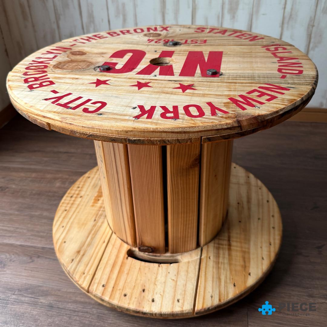 ケーブルドラム 電線ドラム テーブル アメリカン NYC-B 【受注製作】