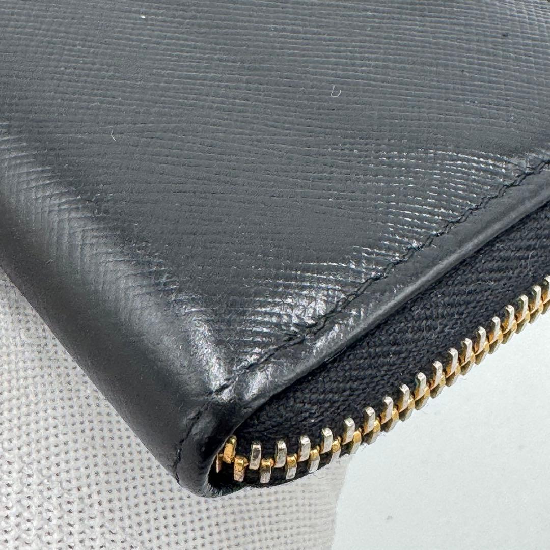 PRADA プラダ サフィアーノ レザー ケース ブラック シリアル 箱