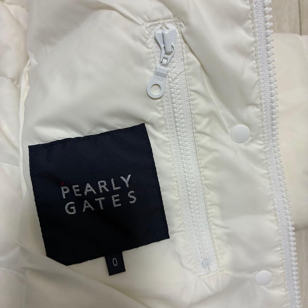 PEARLY GATES レディースジャケット ホワイト　ダウン　2way 白