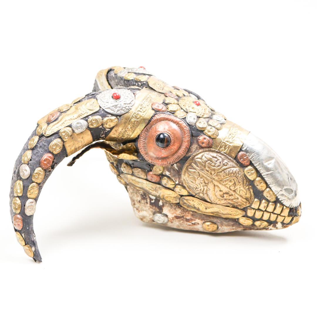 ボン教 チベット ヤギ スカル カパラ 密教 仏具