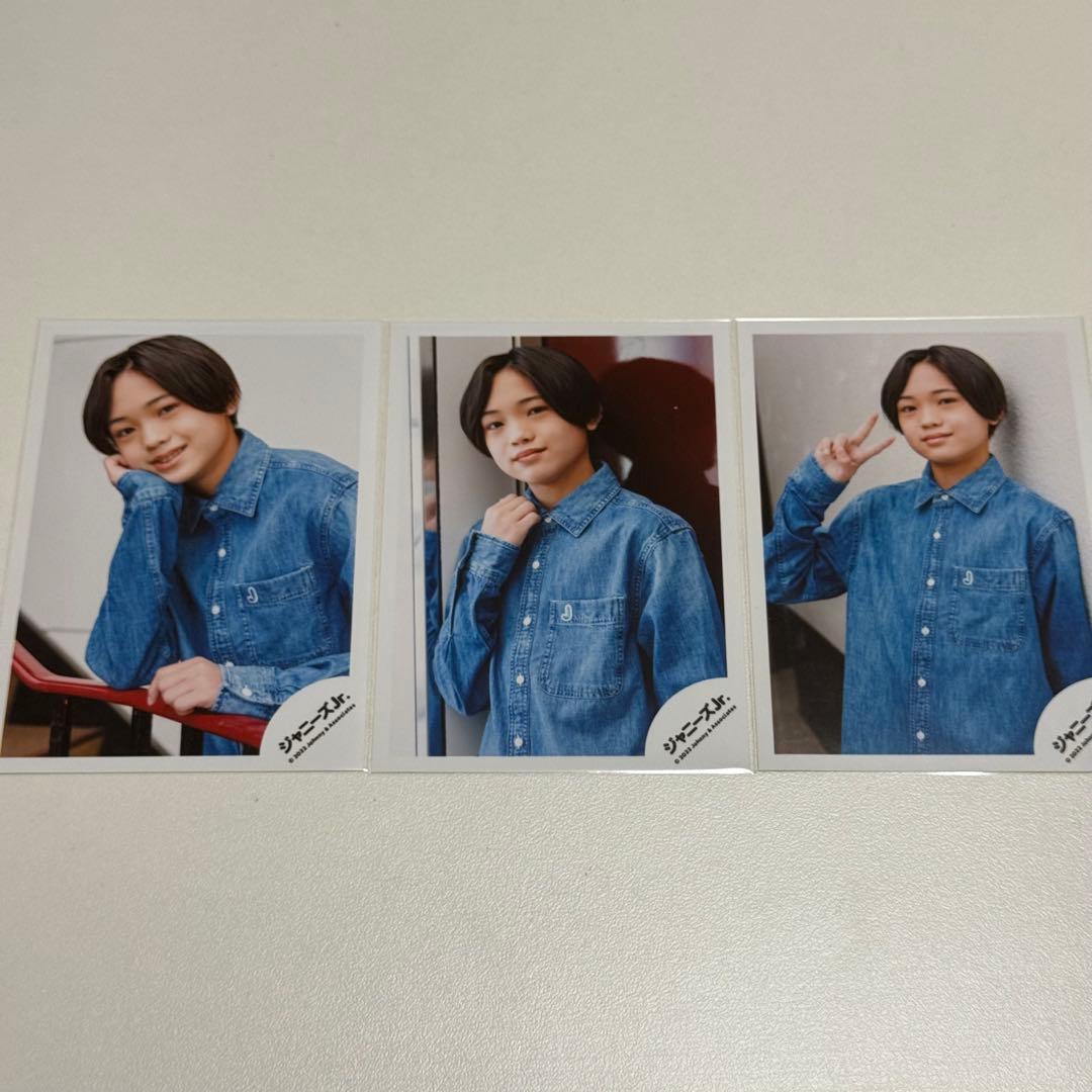 関西ジュニア 渡邉大我 公式写真 オフショット