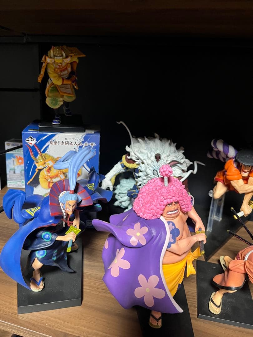 ワンピース 一番くじ　赤鞘9人男10体セット