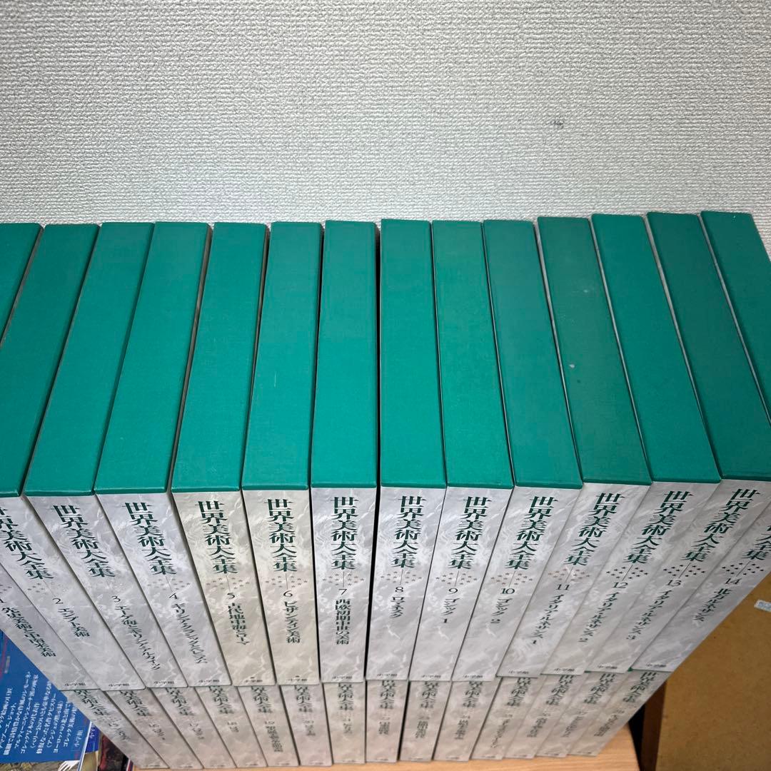 世界美術大全集　西洋編　全28巻　セット　絵画