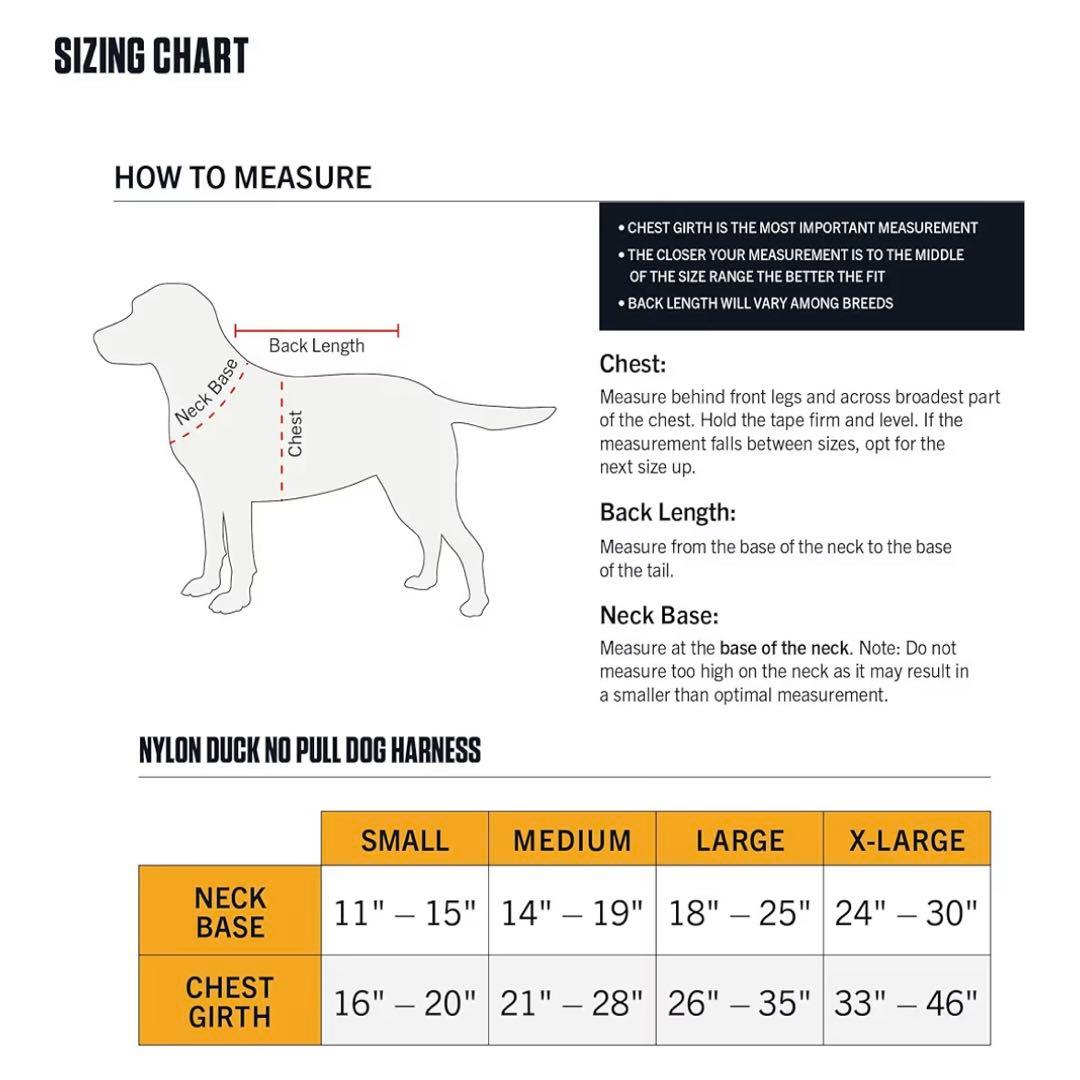 Carhartt(カーハート) No Pull DOGハーネス Mサイズ