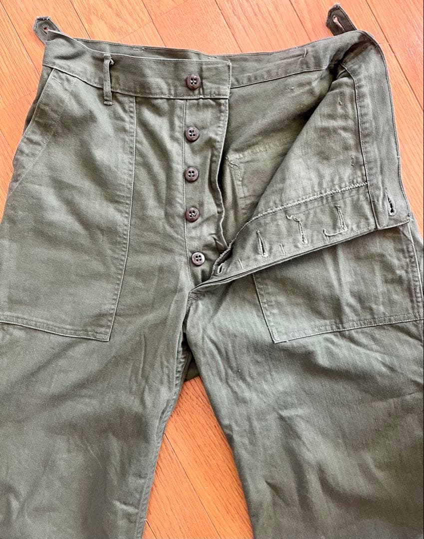 40's U.S.ARMY M44 ヘリンボーン ベーカーパンツ デッドストック