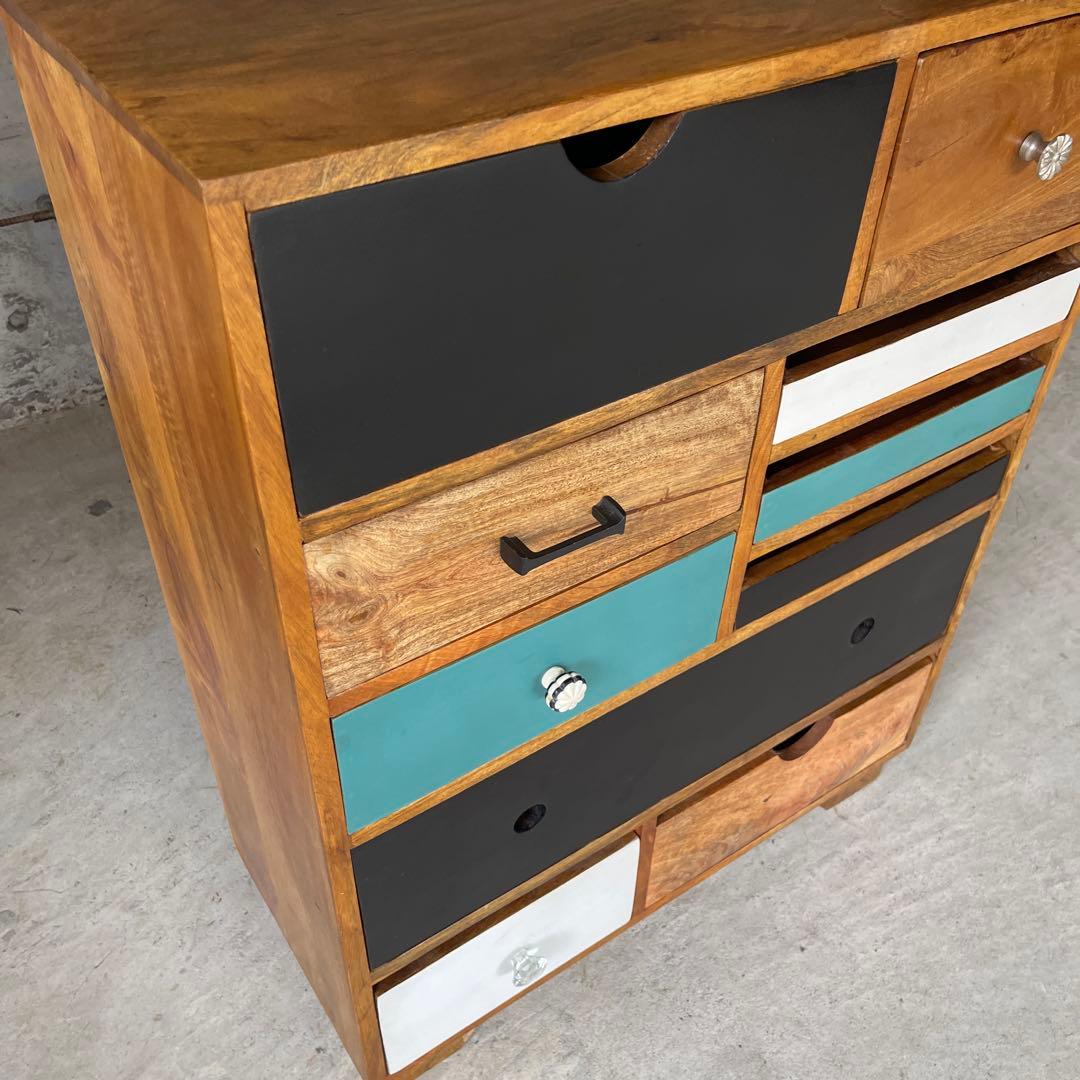 【廃番】美品　KARE ババロウ　10 Drawer ドレッサー　キャビネット