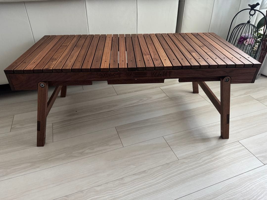 WHAT WE WANT O EXTENSIONTABLE ウォルナット