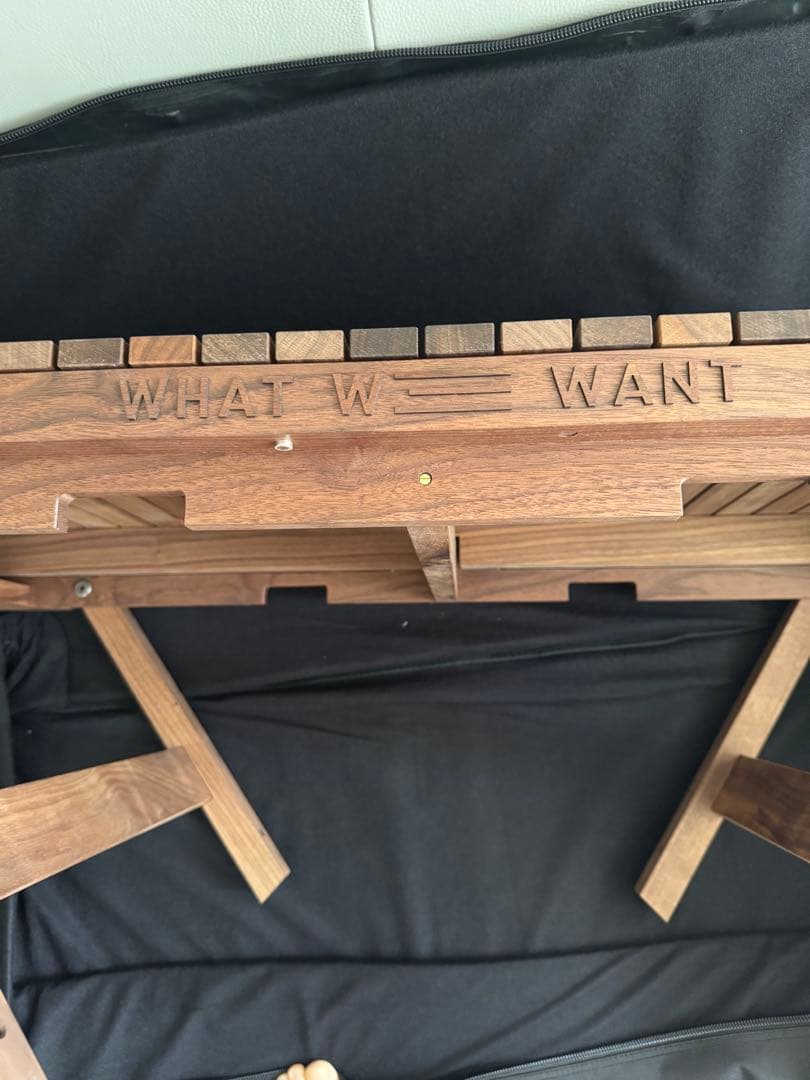 WHAT WE WANT O EXTENSIONTABLE ウォルナット