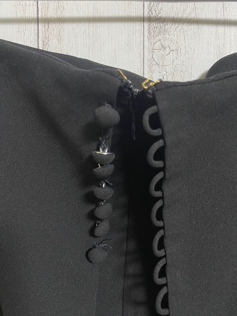 Mame kurogouchi ペプラムスカート　ブラック