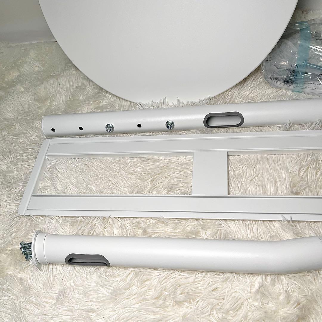 【美品】Lize リゼ キャスター付きテレビスタンド ホワイト