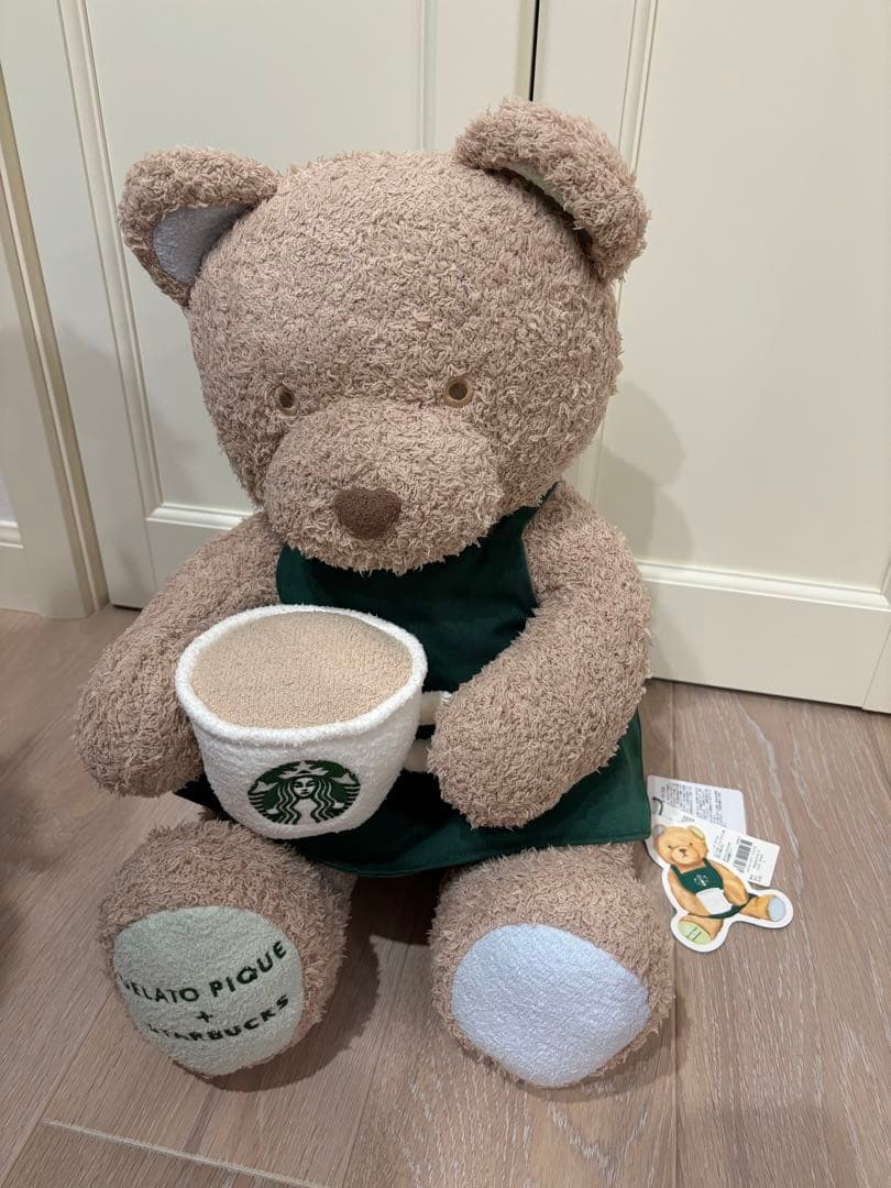 ジェラートピケ✖️スターバックス　ぬいぐるみ　テッシュケース