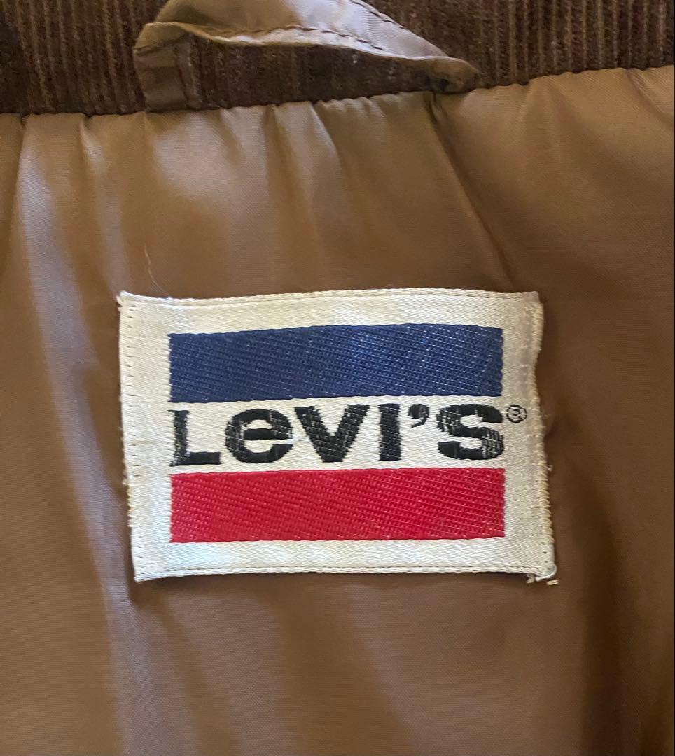 70' ビンテージ　リーバイス　コーデュロイ スキージャケット　キムタク　古着