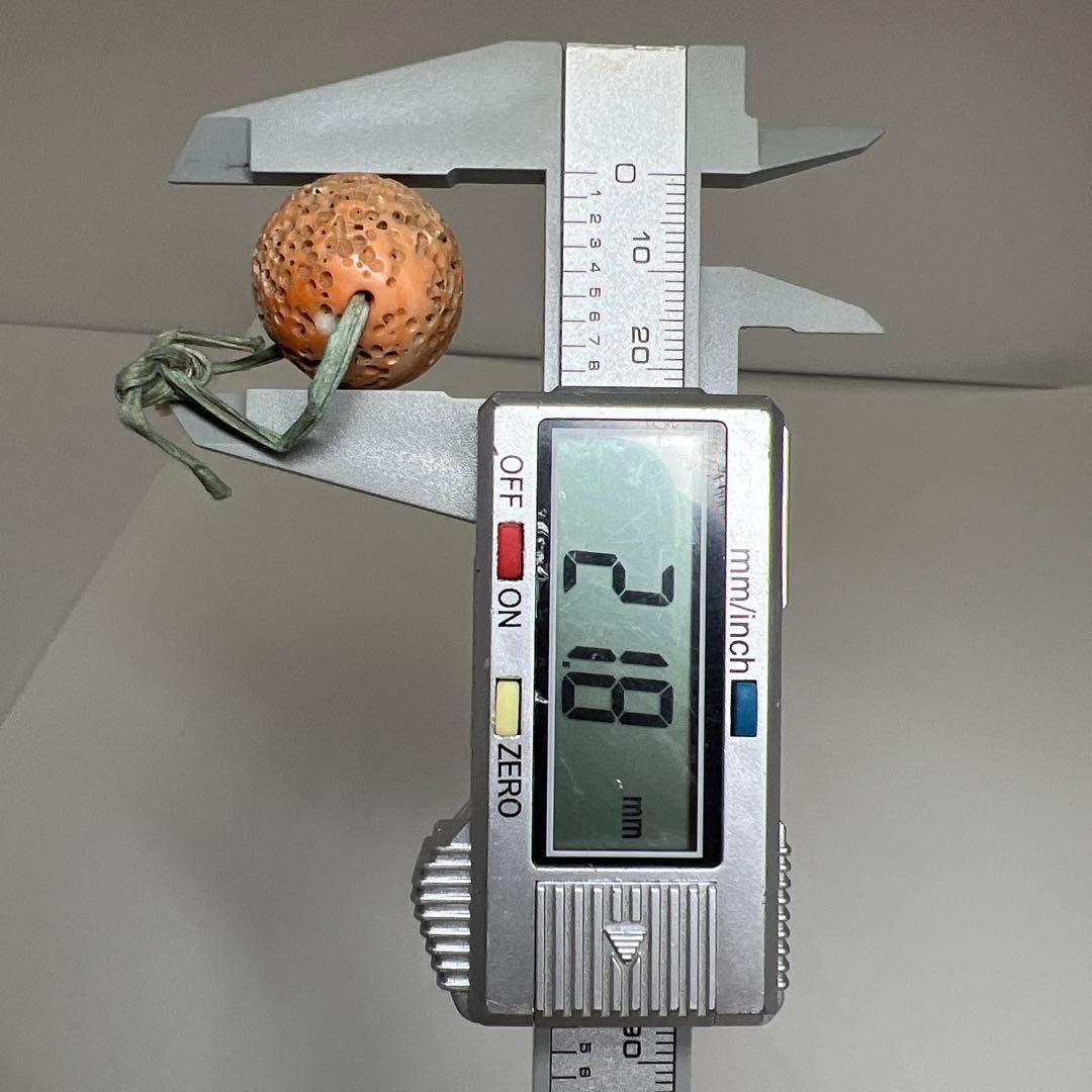 本赤珊瑚　特大　大玉　90g トヒサ　東さ7-1128☆2F