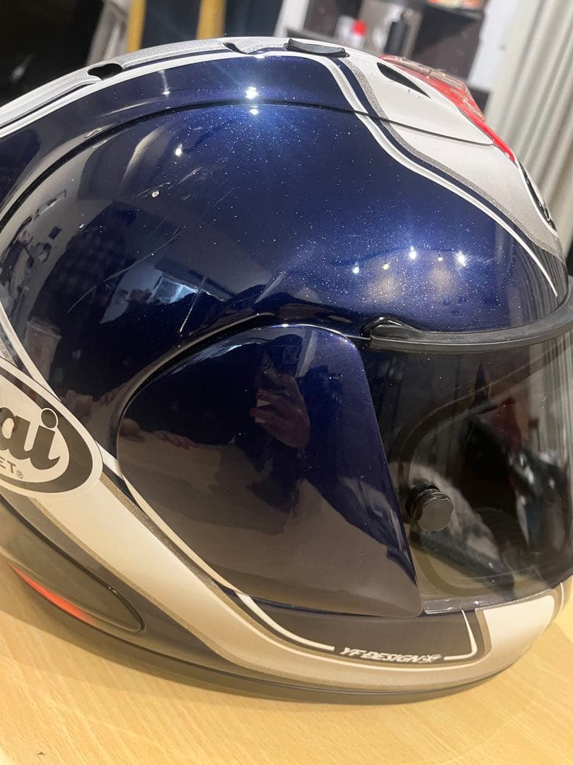 Arai フルフェイスヘルメット 青白