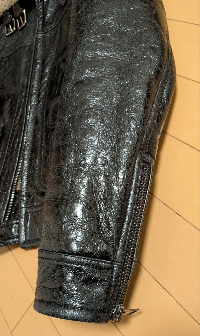 服*ズ様 ドルチェ&ガッパーナ シープスキンレザージャケット