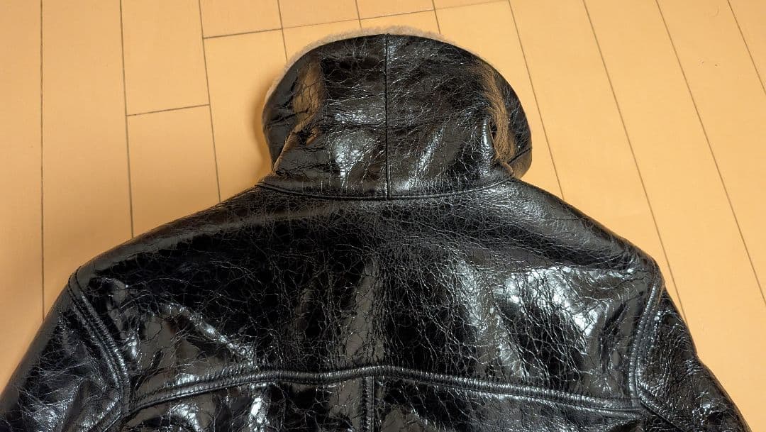 服*ズ様 ドルチェ&ガッパーナ シープスキンレザージャケット