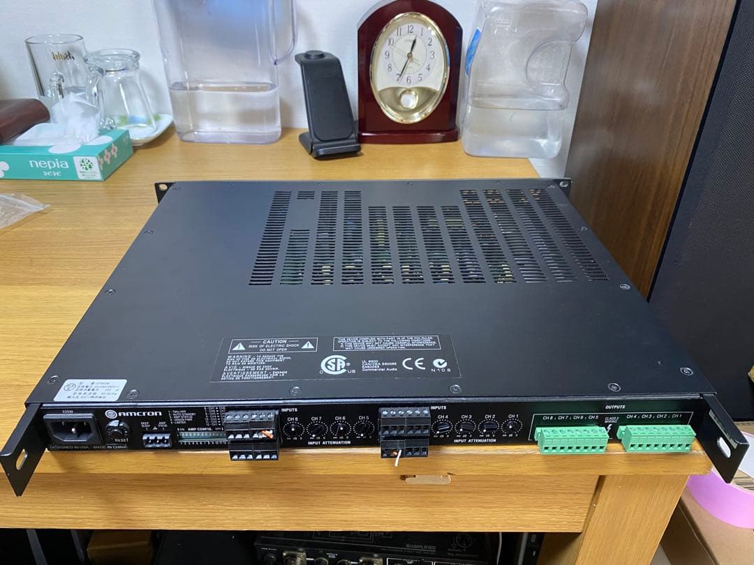 CROWN(AMCRON) CT8150 100W×8Ch パワーアンプ