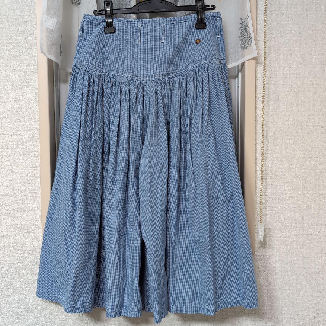 【✨️45R✨️】✨️美品✨️ダンプのキュロットギンガムチェック