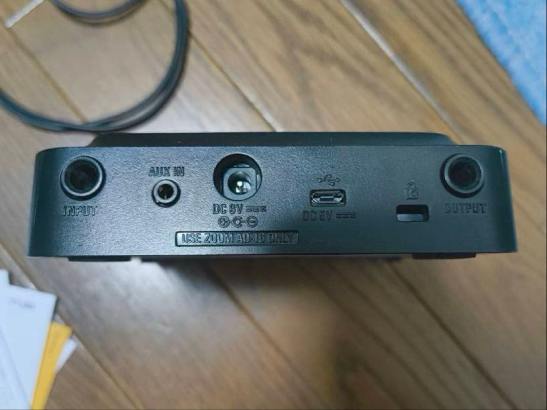 zoom g1 four アダプター付き