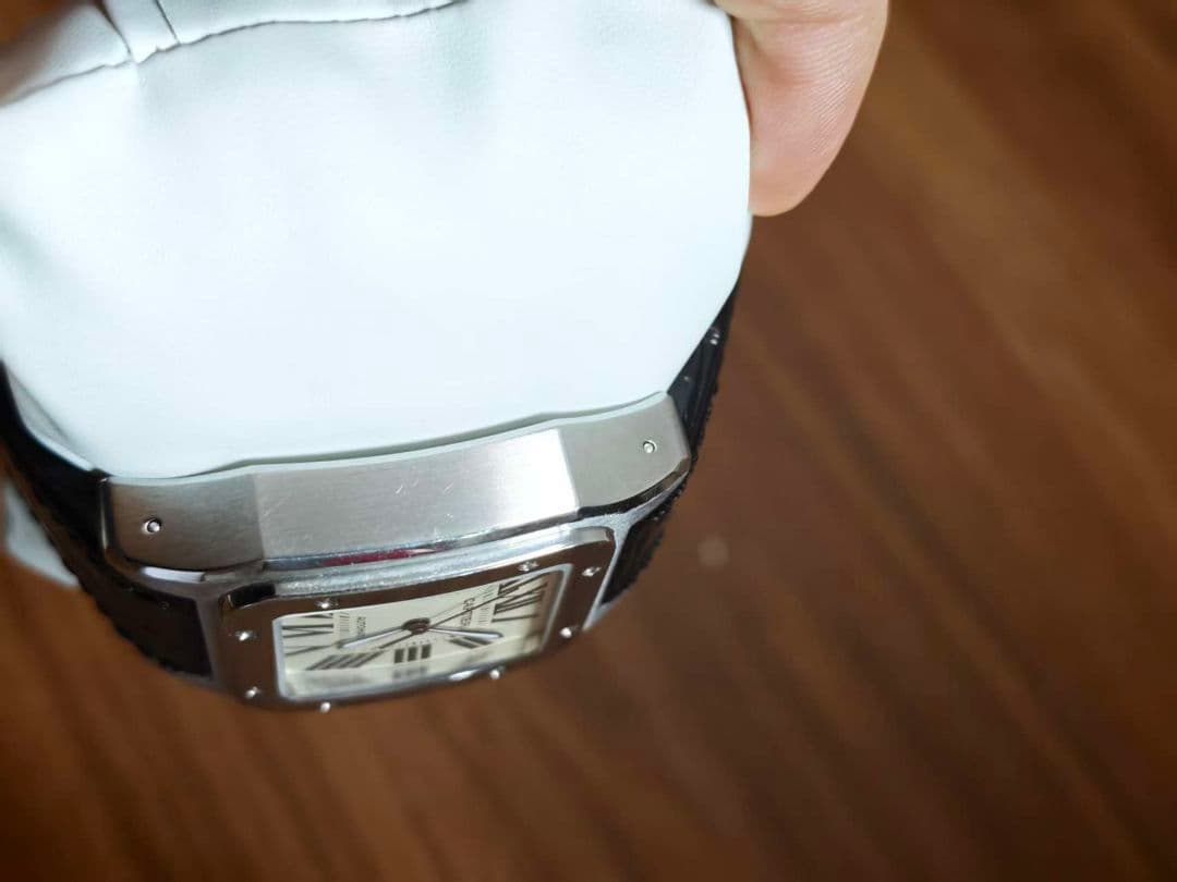 カルティエ CARTIER W20073X8　サントス100 LM 自動巻き