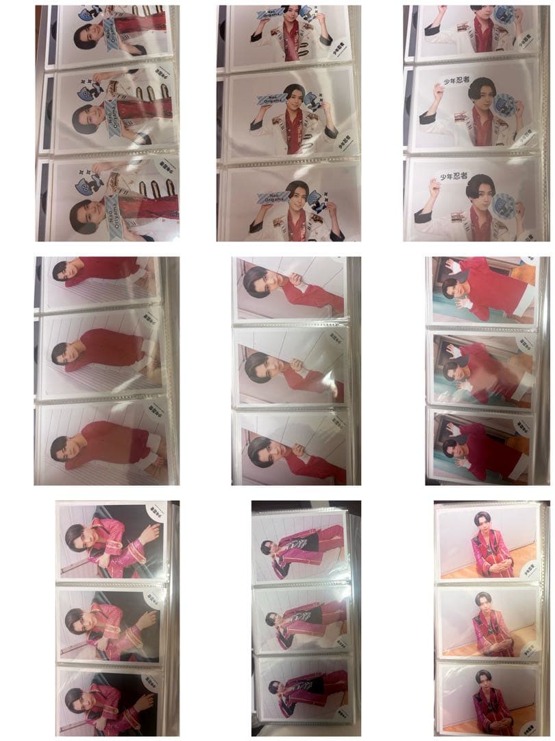 織山尚大　公式写真まとめ売り　2セット