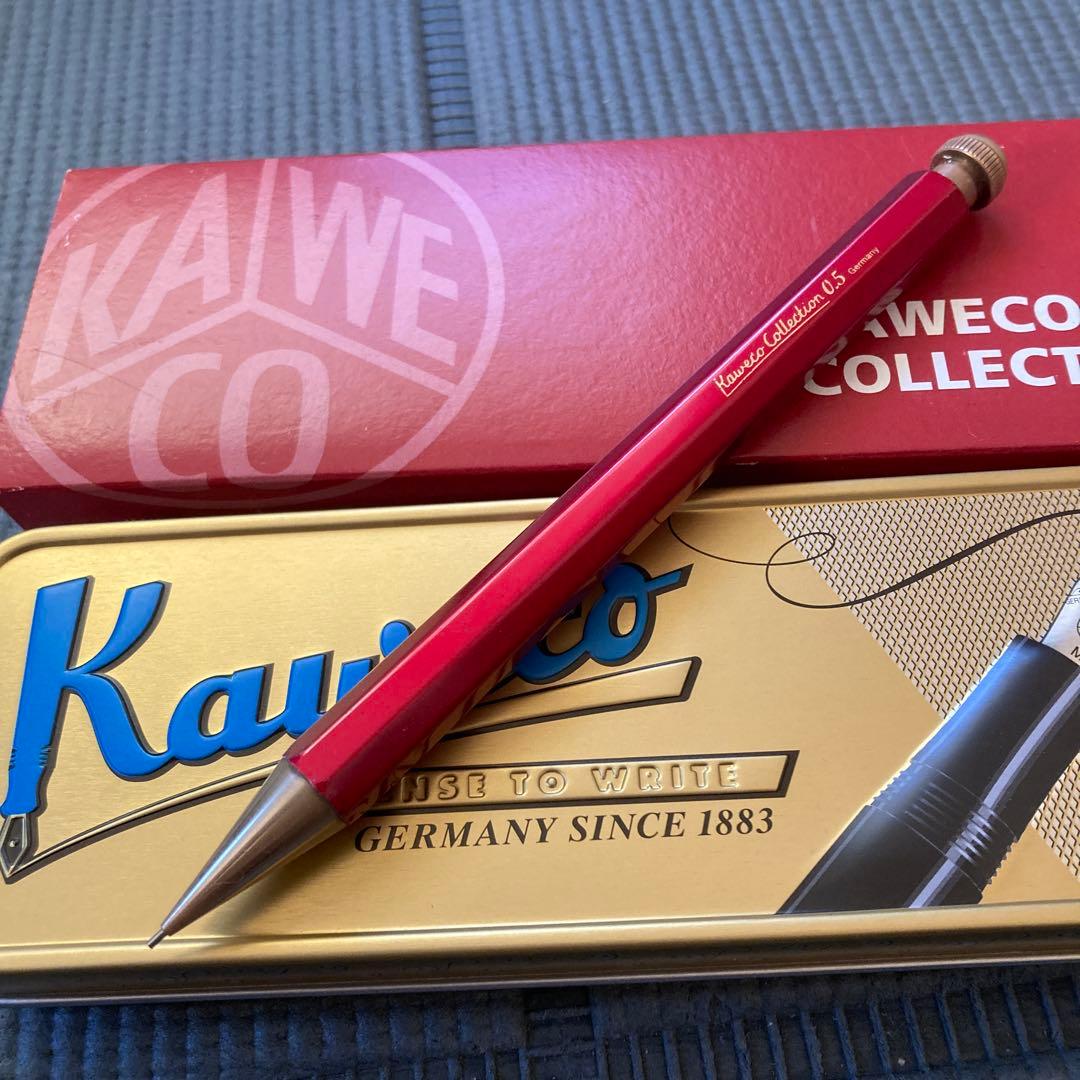 カヴェコスペシャル　レッド　0.5 シャーペン　限定色　美品　大人気