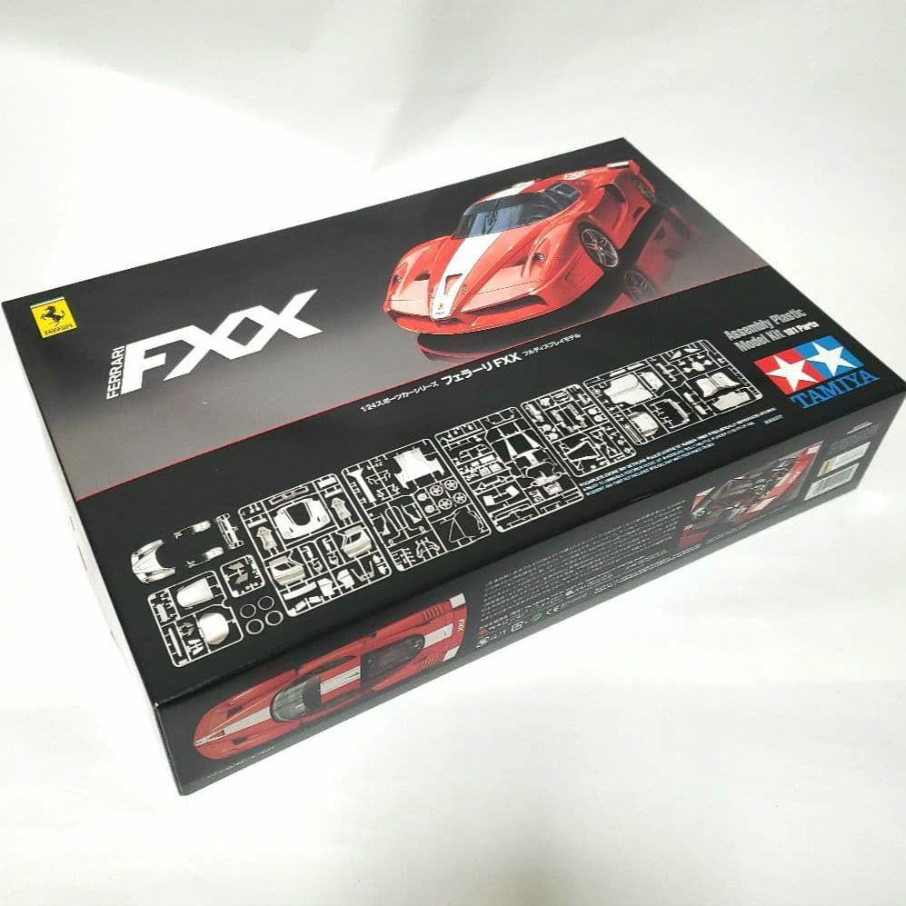 タミヤ フェラーリFXX 純正エッチングパーツ付き1/24 未組立中古品