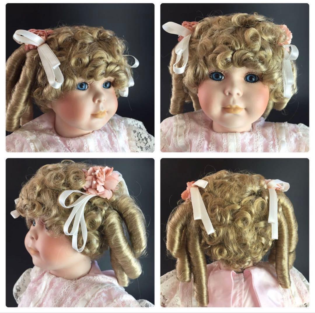 英国ヴィンテージ Alberonアルベロン社　ビスクドール　身長約53cm