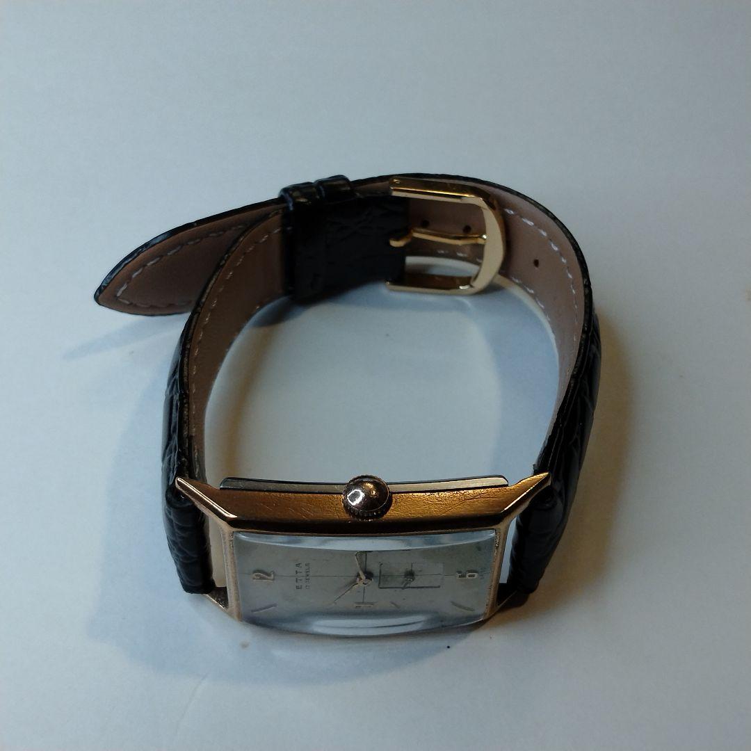 【1950s】ETTA スモセコ OH済 ヴィンテージ腕時計