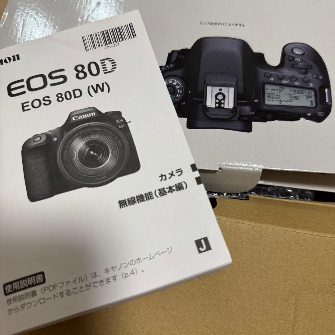 Canon EOS 80D デジタル一眼レフカメラ