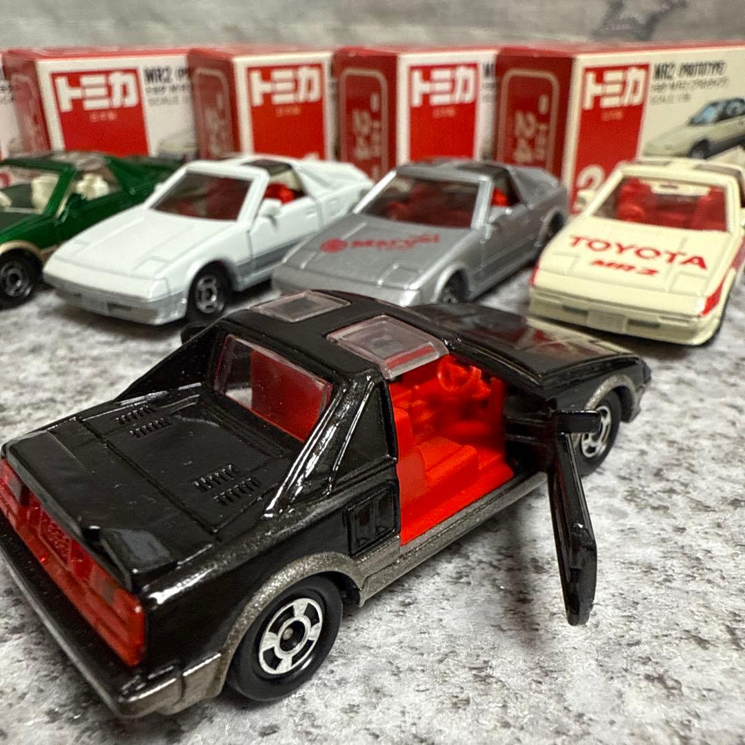 く*〜様 赤箱トミカ24　トヨタ MR2 プロトタイプ　日本製 5台セット