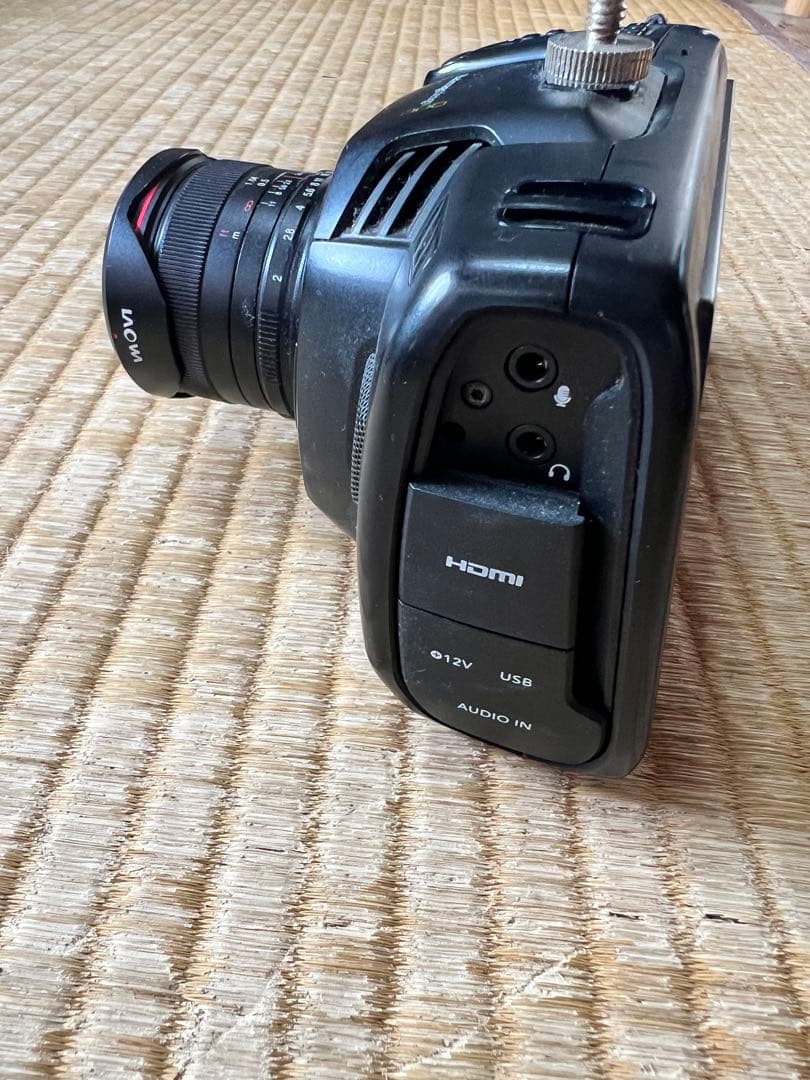 Blackmagic Pocket CinemaCamera 4K 本体＋レンズ
