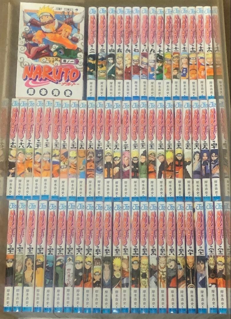 【初版50冊以上】NARUTO全巻セット　1-72巻　おまけ多数