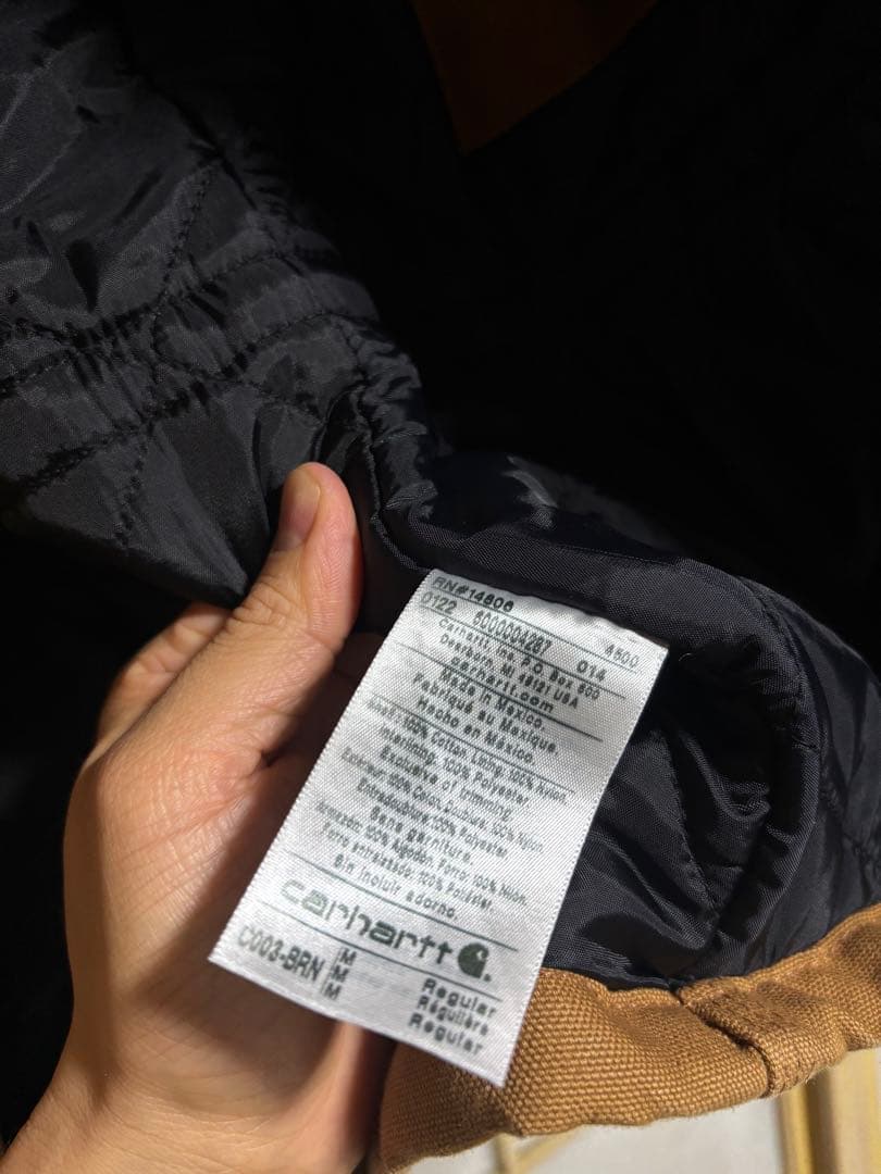 Carhartt トラディショナルコート　ブラウンジャケット M ルーズフィット