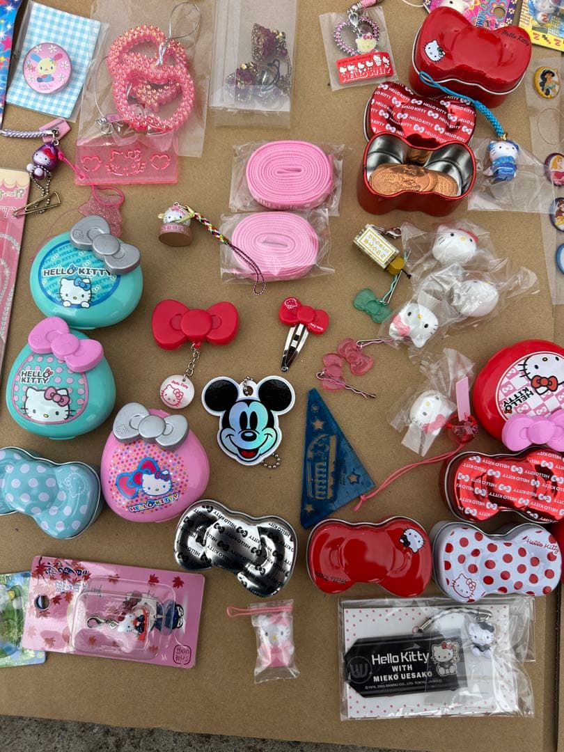 5*5様 ハローキティ テディベア ストラップセット