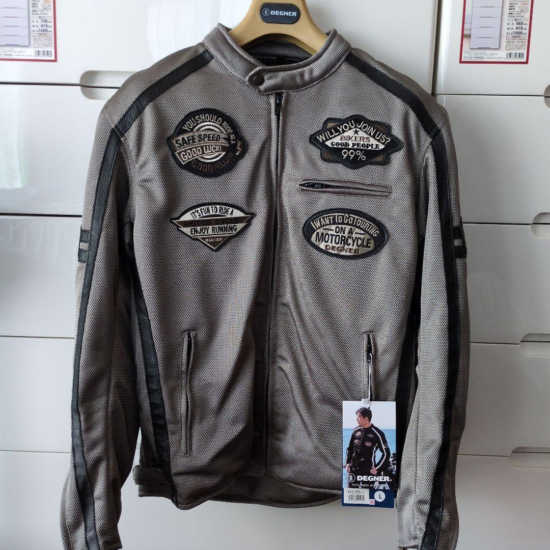 DEGNER テキスタイルメッシュジャケット L