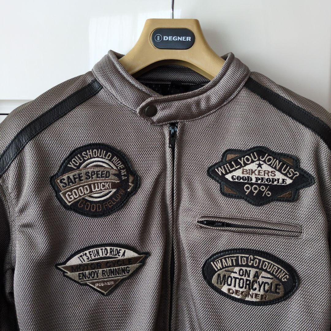 DEGNER テキスタイルメッシュジャケット L