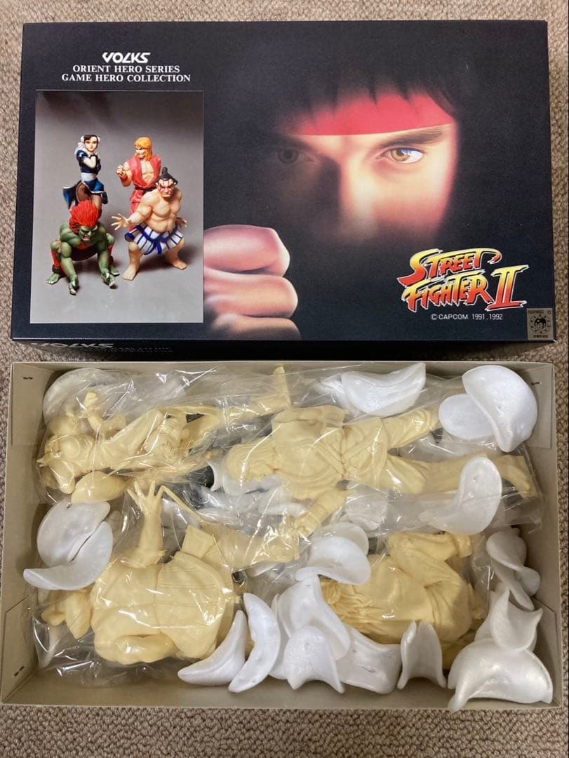 VOLKS ストリートファイターII フィギュア　ガレージキット