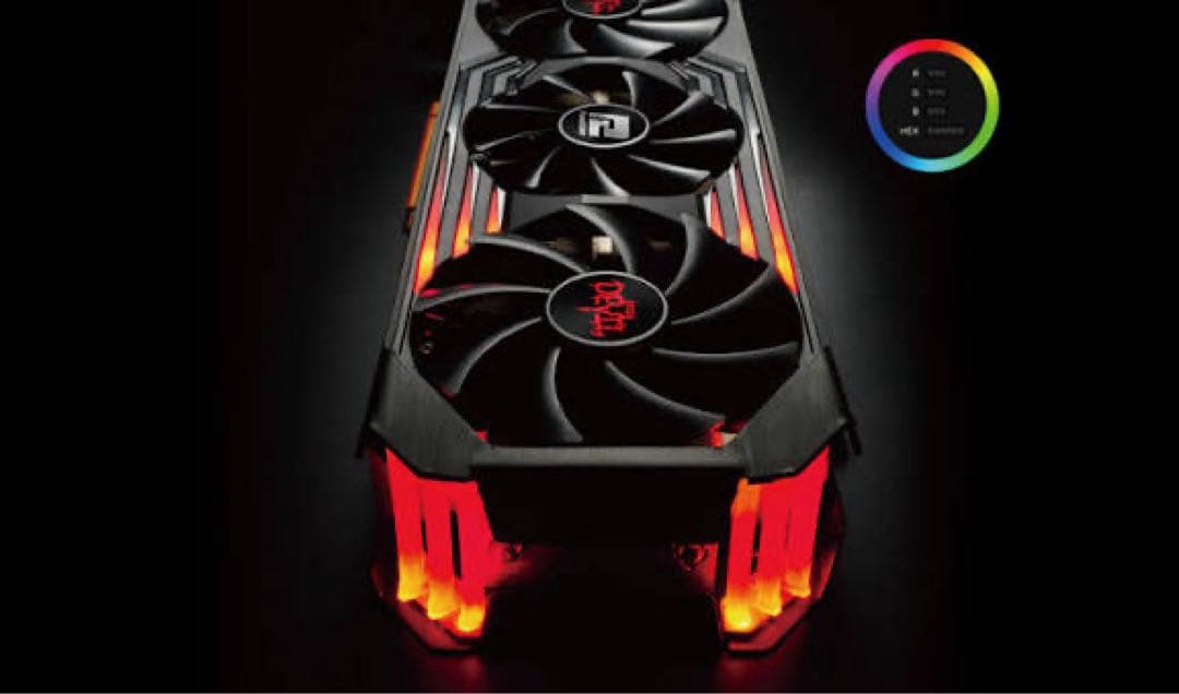 渋柿です。amd radeon rx6900xt reddevil グラボ